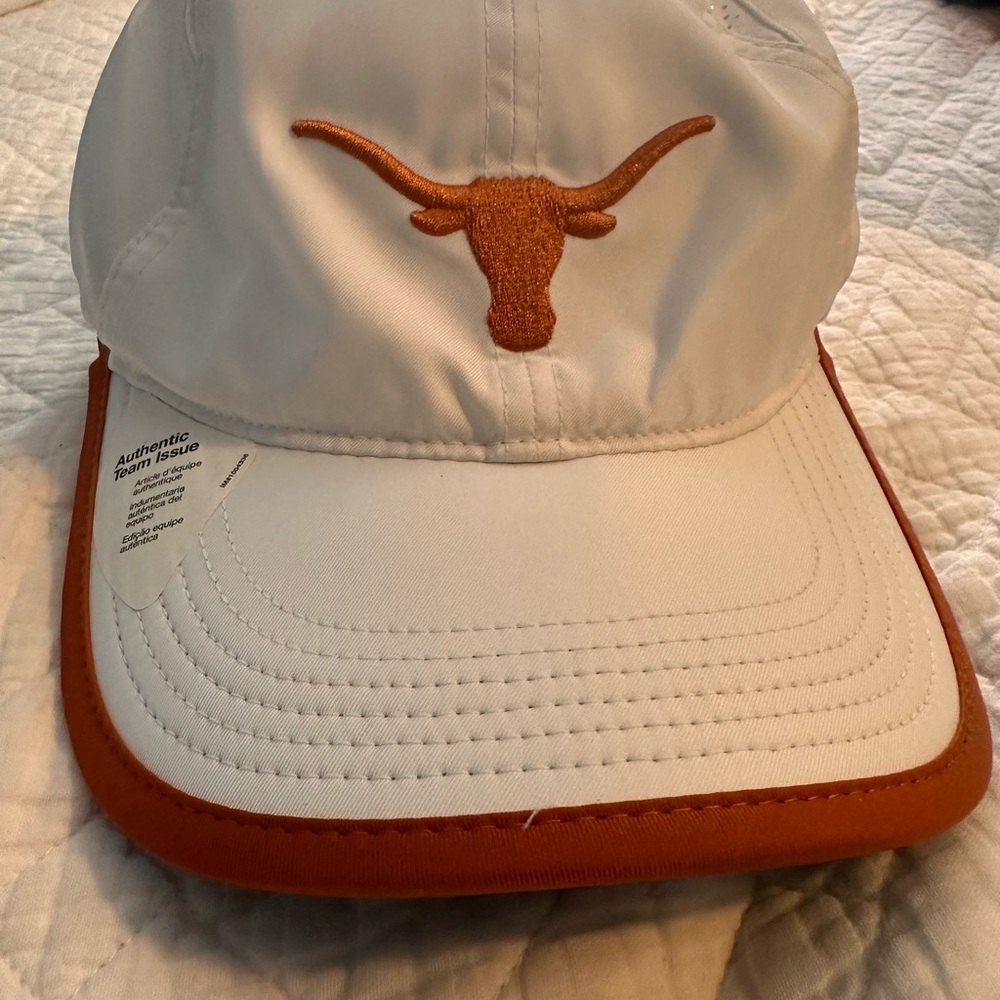 Texas Longhorn Nike Dri fit Hat with Orange Logo and Trim